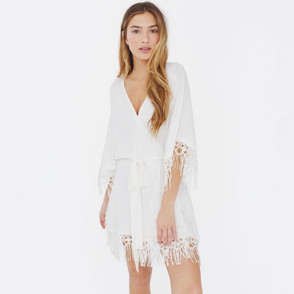 Plum Pretty Sugar - Hibiscus Sweetheart Robe.